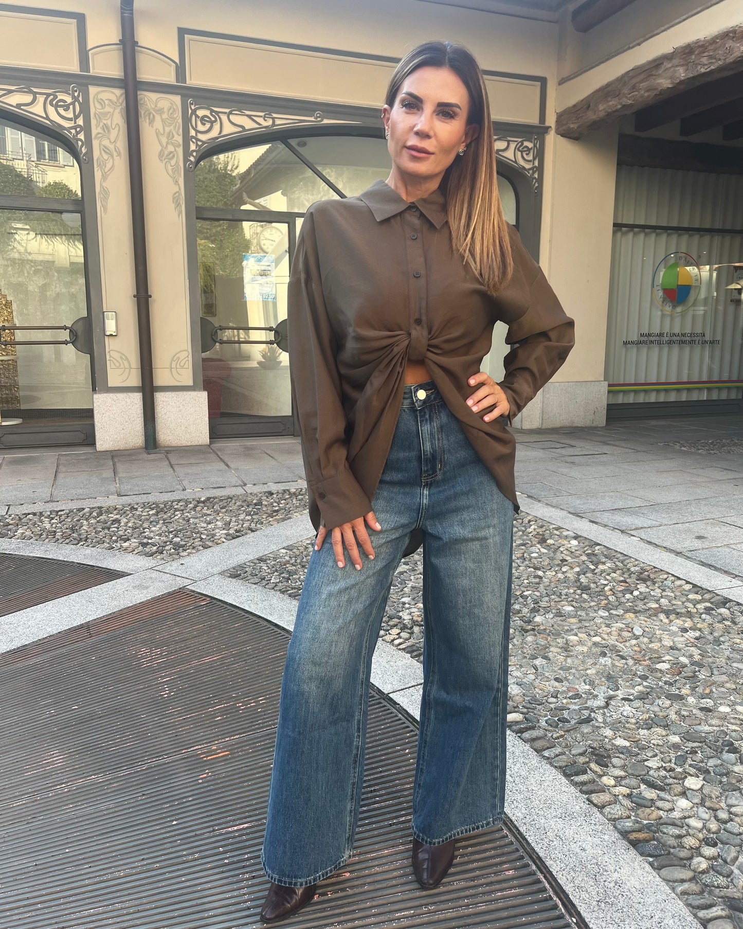 CAMICIA CROP