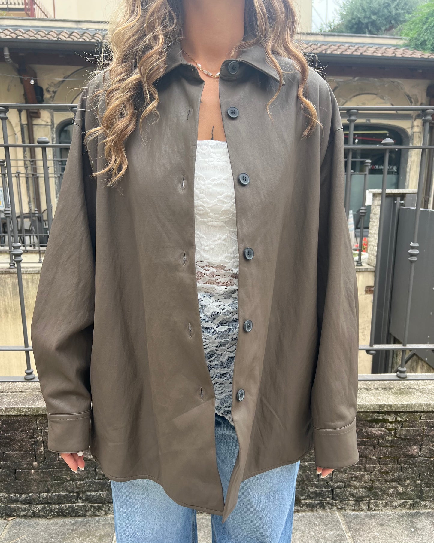 CAMICIA ECOPELLE
