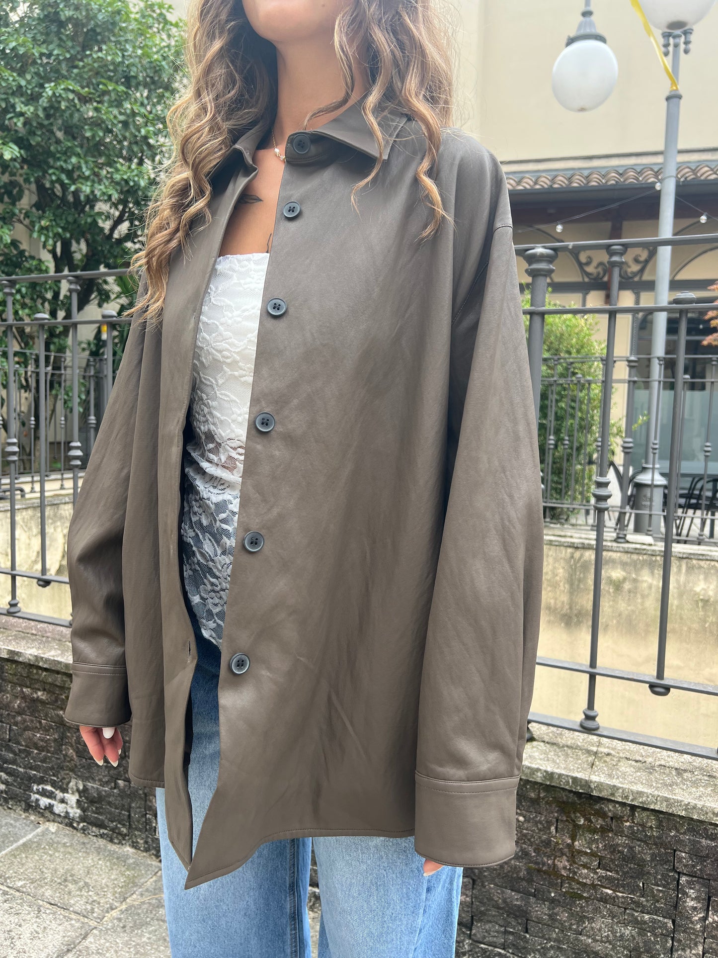 CAMICIA ECOPELLE