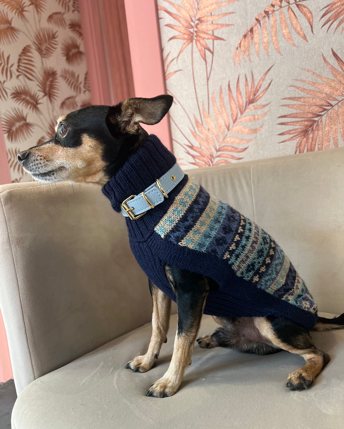 MAGLIONE BLU