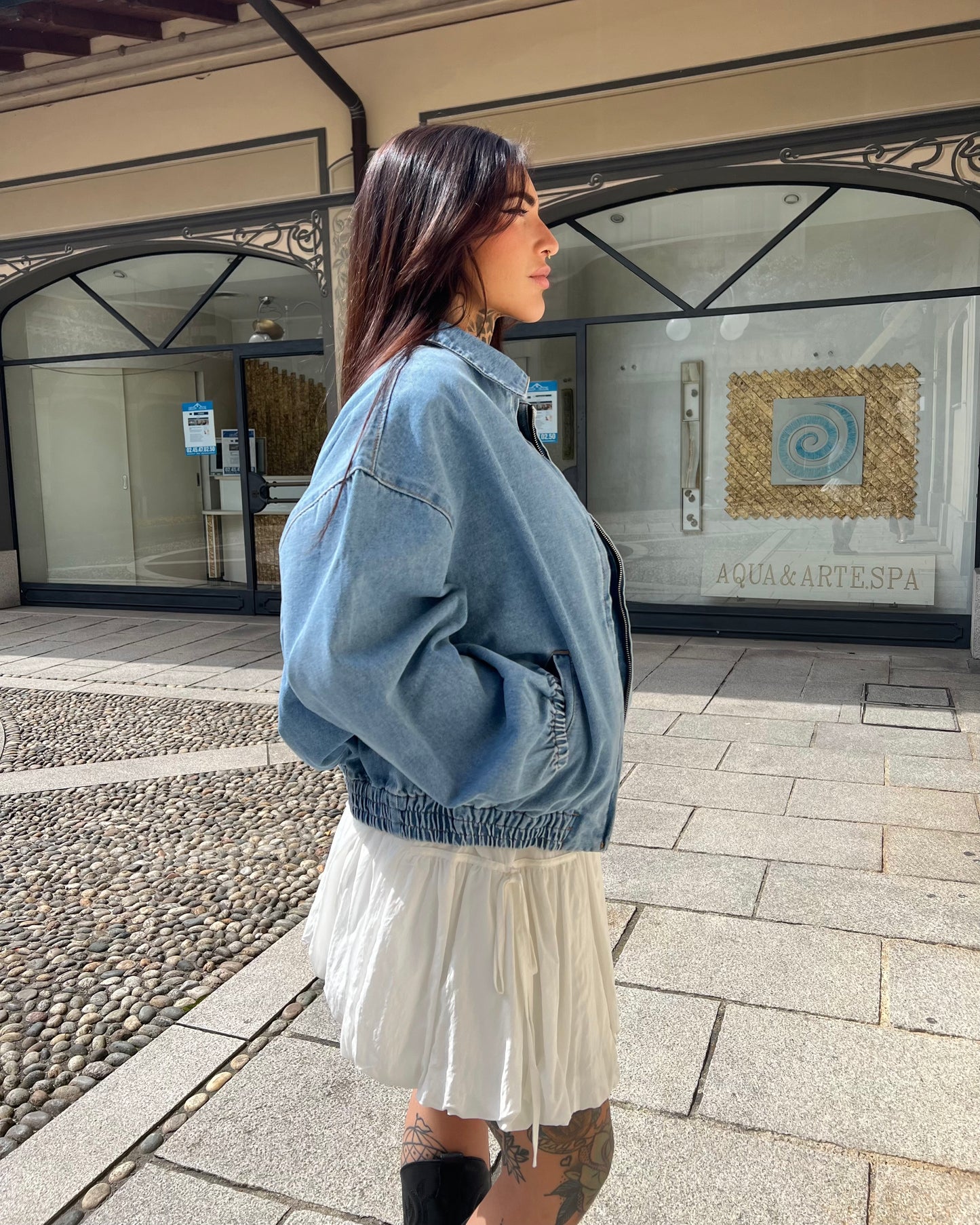 BOMBER DENIM