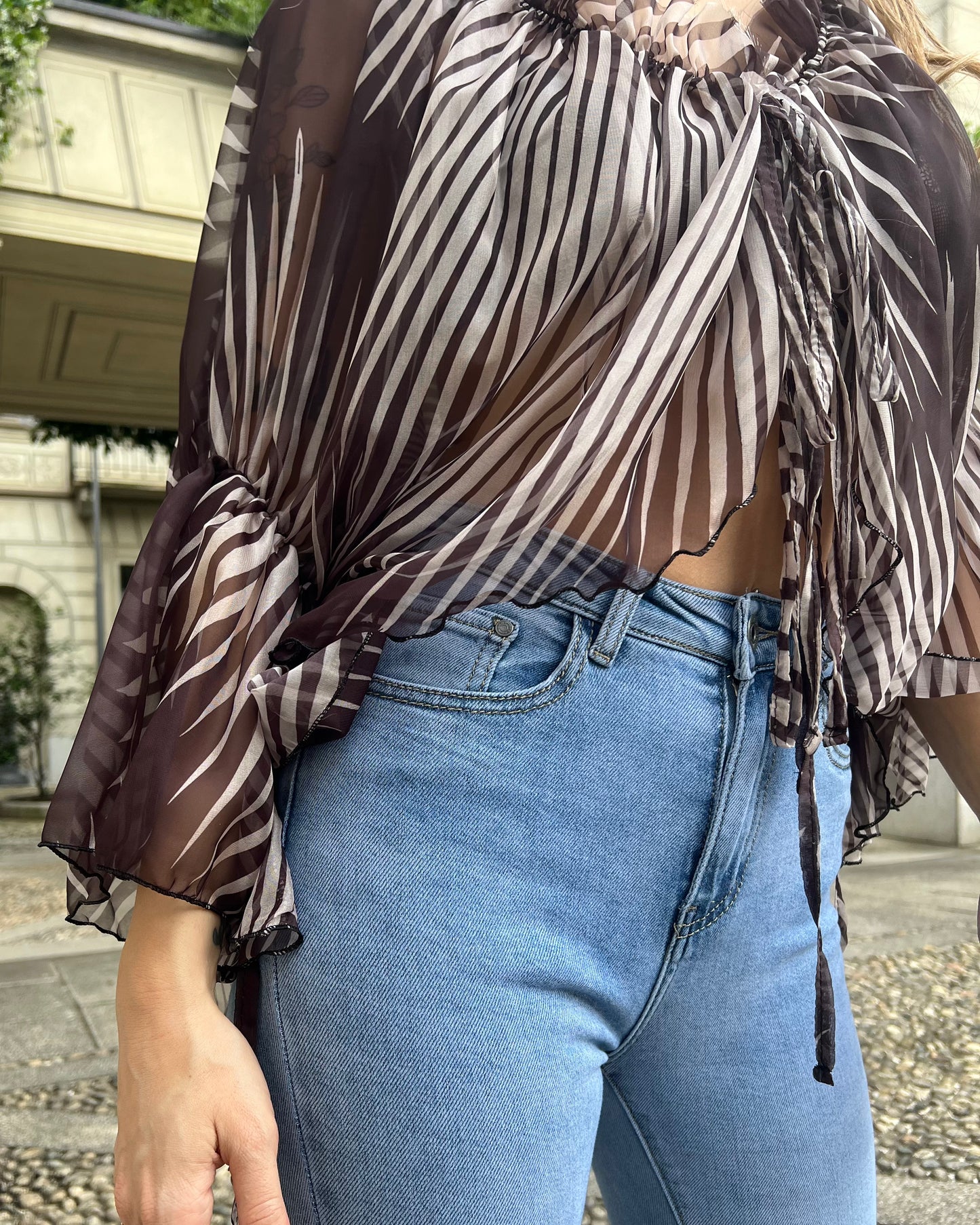 BLUSA VOULANT