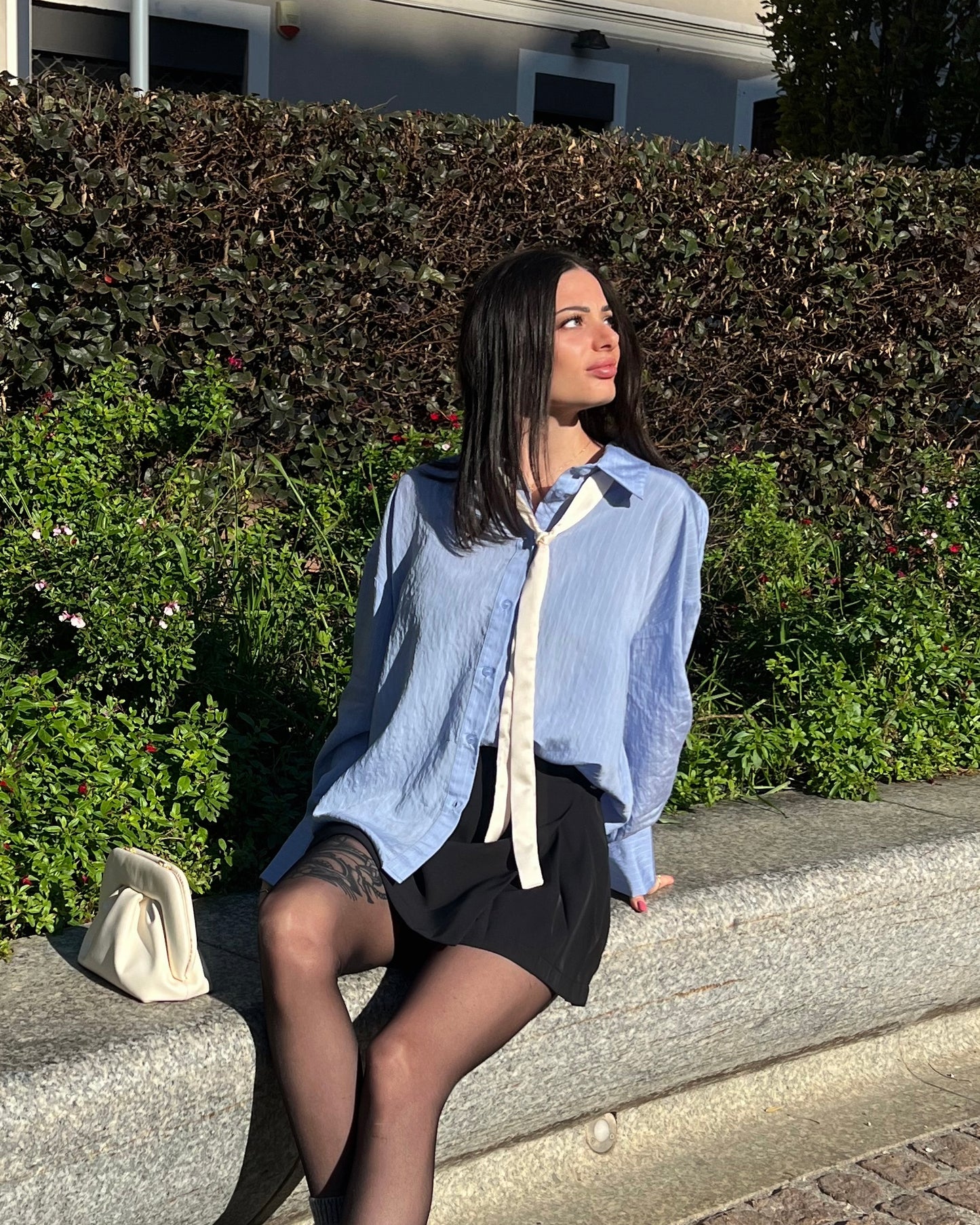 CAMICIA CRAVATTA