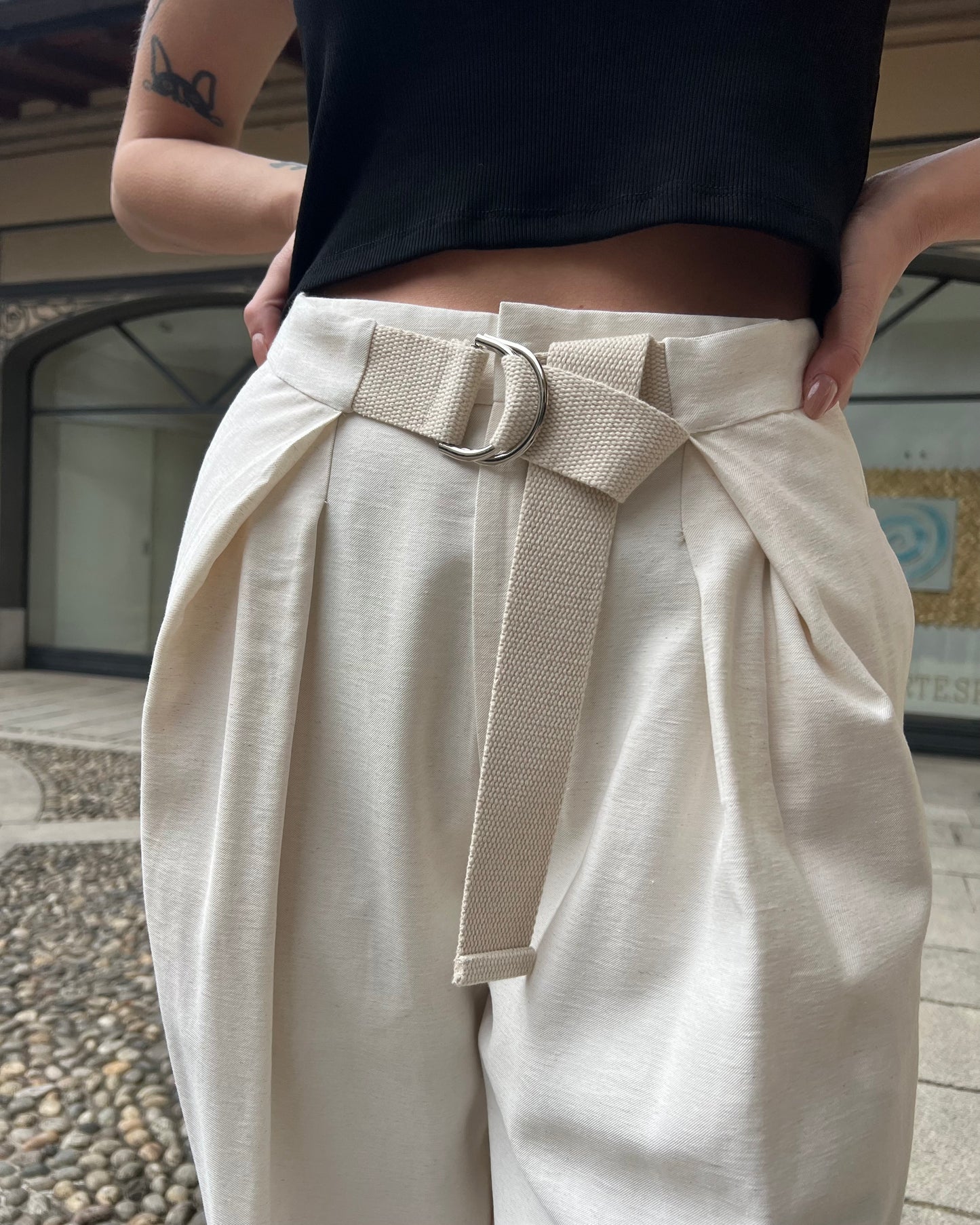PANTALONE LINO