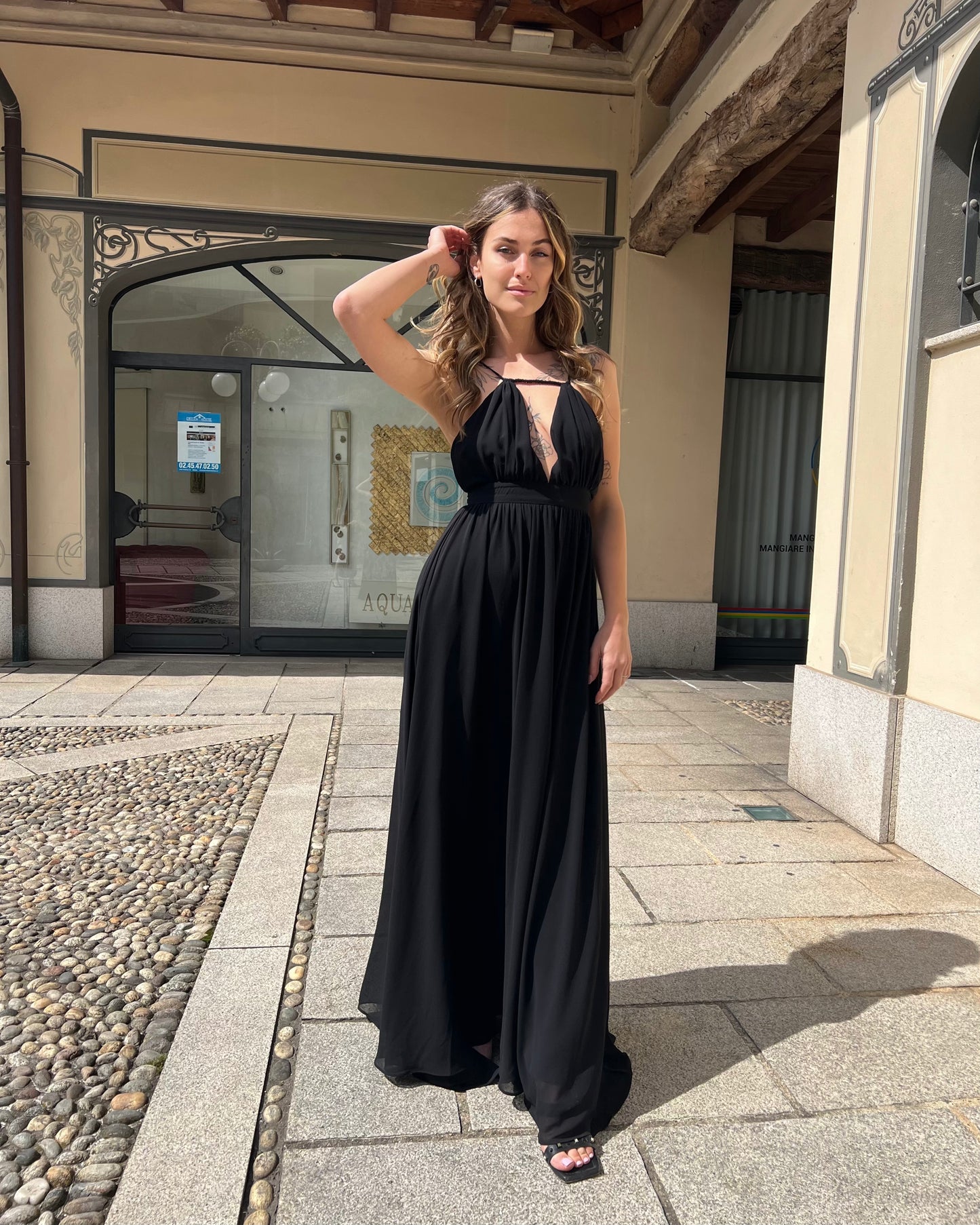 ABITO CHIFFON